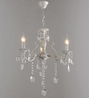 Люстры подвесные — 02623/3 белый с патиной золото купить в 