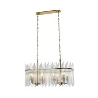 Люстры подвесные — Подвесная люстра Lumien Hall Alte LH3061/8PO-CO-CL купить в 