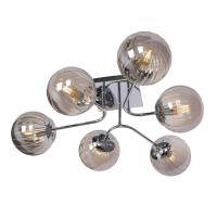 Потолочные люстры — Потолочная люстра Elvan LU-3601/6-E14-СhSmGr купить в  Потолочные люстры — Потолочная люстра Elvan LU-3601/6-E14-СhSmGr купить в