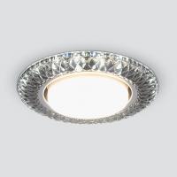 Встраиваемые точечные светильники — Встраиваемый светильник Elektrostandard 3020 GX53 SB дымчатый купить в 