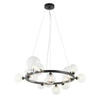 Люстры подвесные — Подвесная люстра Lumien Hall Lovrenc LH4125/14P-BK-CL купить в 