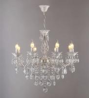 Люстры подвесные — 2598/8 белый с патиной золото купить в 