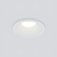 Встраиваемые точечные светильники — Встраиваемый светильник Elektrostandard 25028/LED 7W 4200K WH белый купить в 