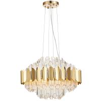 Люстры каскадные — Каскадная люстра Natali Kovaltseva RIVERA 81443/8C GOLD купить в  Люстры каскадные — Каскадная люстра Natali Kovaltseva RIVERA 81443/8C GOLD купить в