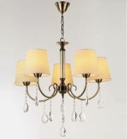 Люстры подвесные — 2936/5 бронза купить в 