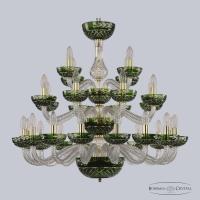 Люстры подвесные — Подвесная люстра Bohemia Ivele Crystal 1309/16+8+4/300/3d G Cl/Clear-Green/H-1J купить в  Люстры подвесные — Подвесная люстра Bohemia Ivele Crystal 1309/16+8+4/300/3d G Cl/Clear-Green/H-1J купить в