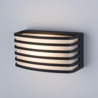 Уличные настенные светильники — Светильник настенный Elektrostandard 1409 TECHNO черный купить в 