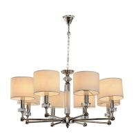 Люстры подвесные — Подвесная люстра Lumien Hall Саленто LH1049/8H-NK-WT купить в 