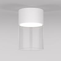 Накладные точечные светильники — Накладной светильник Elektrostandard 25047/LED 10W 4000К белый/прозрачный купить в  Накладные точечные светильники — Накладной светильник Elektrostandard 25047/LED 10W 4000К белый/прозрачный купить в