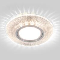 Встраиваемые точечные светильники — Встраиваемый светильник Elektrostandard 2238 MR16 CL прозрачный купить в 