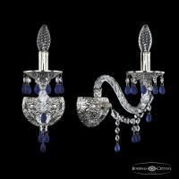 Настенные бра — Бра Bohemia Ivele Crystal 16110B/1/165 Ni V3001 купить в  Настенные бра — Бра Bohemia Ivele Crystal 16110B/1/165 Ni V3001 купить в