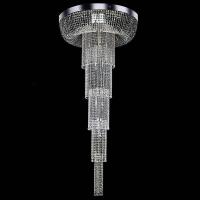 Люстры каскадные — Каскадная люстра Artglass Rosamunde Dia 1000X2200 Polished CE купить в 