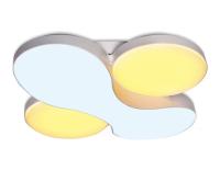 Накладные светильники — Накладной светильник Ambrella Light FG1055/1 WH 52W D360*360 купить в 
