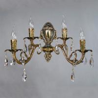 Настенные бра — Бра AMBIENTE by BRIZZI 8888/2+2 PB Tear drop купить в 