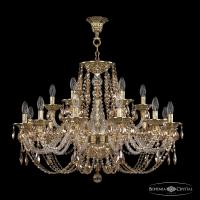 Люстры подвесные — Подвесная люстра Bohemia Ivele Crystal 16106/12+6/300 G R721 купить в  Люстры подвесные — Подвесная люстра Bohemia Ivele Crystal 16106/12+6/300 G R721 купить в