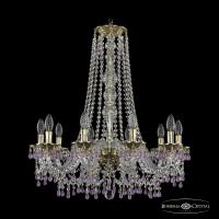 Люстры подвесные — Подвесная люстра Bohemia Ivele Crystal 16110/10/240/h-75 G V7010 купить в  Люстры подвесные — Подвесная люстра Bohemia Ivele Crystal 16110/10/240/h-75 G V7010 купить в