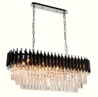Люстры каскадные — Каскадная люстра Natali Kovaltseva DARIAN 76017/8C CHROME BLACK купить в  Люстры каскадные — Каскадная люстра Natali Kovaltseva DARIAN 76017/8C CHROME BLACK купить в