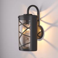 Уличные настенные светильники — Светильник настенный Elektrostandard Premier D черный (GL 1017D) купить в 