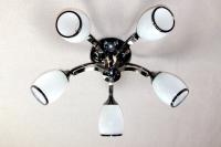 Потолочные люстры — 01348/5 (1100) анти-хром купить в 