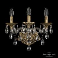 Настенные бра — Бра Bohemia Ivele Crystal 16115B/3/141 FP купить в  Настенные бра — Бра Bohemia Ivele Crystal 16115B/3/141 FP купить в