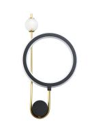 Настенные бра — Бра Crystal Lux CORIDA AP25W LED BLACK/GOLD купить в  Настенные бра — Бра Crystal Lux CORIDA AP25W LED BLACK/GOLD купить в