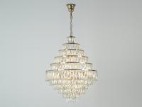 Люстры каскадные — Каскадная люстра Newport 10125+15/C gold купить в  Люстры каскадные — Каскадная люстра Newport 10125+15/C gold купить в
