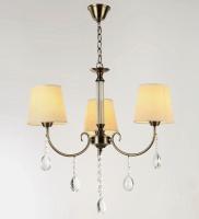 Люстры подвесные — 2936/3 бронза купить в 