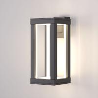 Уличные настенные светильники — Светильник настенный Elektrostandard 1527 TECHNO LED серый купить в 