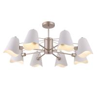 Люстры на штанге — Люстра на штанге Freya FR5037PL-08S купить в 