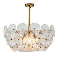 Подвесные светильники — Подвесной светильник Indigo Soffio 12020/6R Gold V000018 купить в  Подвесные светильники — Подвесной светильник Indigo Soffio 12020/6R Gold V000018 купить в