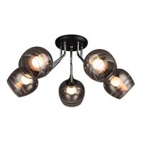 Потолочные люстры — Потолочная люстра IMEX MD.0889-5-S BK+CH купить в 