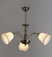 Люстры подвесные — 3045/3 бронза купить в 