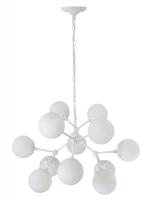 Люстры подвесные — Подвесная люстра Crystal Lux MEDEA WHITE SP12 купить в 