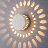 Уличные настенные светильники — Светильник настенный Elektrostandard 1585 TECHNO LED ARKADA белый купить в 