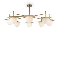 Люстры на штанге — Люстра на штанге Freya FR5202PL-08BS купить в 