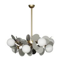 Люстры на штанге — Люстра на штанге LOFT IT 10008/8 Grey купить в 