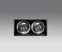 Встраиваемые точечные светильники — Встраиваемый светильник ITALLINE 100621 ALU купить в 