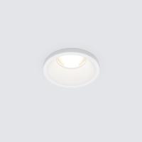 Встраиваемые точечные светильники — Встраиваемый светильник Elektrostandard 15269/LED 3W WH белый купить в 