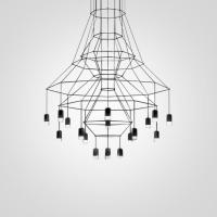 Люстры подвесные — Подвесная люстра Imperium Loft Vibia Wireflow 75118-22 купить в  Люстры подвесные — Подвесная люстра Imperium Loft Vibia Wireflow 75118-22 купить в