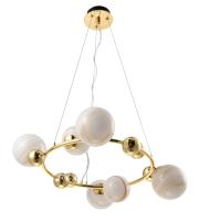 Люстры подвесные — Подвесная люстра Crystal Lux SALVADORE SP6H GOLD купить в 