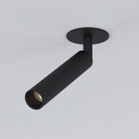 Встраиваемые точечные светильники — Встраиваемый светильник Elektrostandard Diffe черный 5W 4200K (25027/LED) купить в 