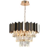 Люстры каскадные — Каскадная люстра Natali Kovaltseva DARIAN II 81448/5C GOLD BLACK купить в  Люстры каскадные — Каскадная люстра Natali Kovaltseva DARIAN II 81448/5C GOLD BLACK купить в