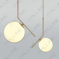 Подвесные светильники — Подвесной светильник ITALLINE Bolla SP 6212/200 brass купить в 