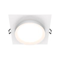 Встраиваемые точечные светильники — Встраиваемый светильник Maytoni Technical DL086-GX53-SQ-W купить в 