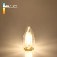 Светодиодные лампы — Светодиодная лампа Elektrostandard Свеча BLE2706 F 9W 4200K E27 (C35 прозрачный) купить в  Светодиодные лампы — Светодиодная лампа Elektrostandard Свеча BLE2706 F 9W 4200K E27 (C35 прозрачный) купить в