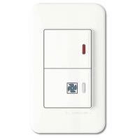 Выключатели — Двухклавишный выключатель IMEX 70 WIDE WH WSN 2636 WH купить в  Выключатели — Двухклавишный выключатель IMEX 70 WIDE WH WSN 2636 WH купить в