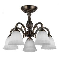 Люстры на штанге — Потолочная люстра Escada Versailes 1114/5PL Bronze купить в 