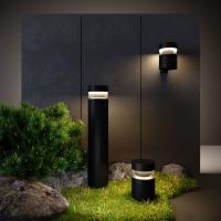 Низкие уличные фонари — Садово-парковый светильник Elektrostandard 1531 TECHNO LED чёрный купить в  Низкие уличные фонари — Садово-парковый светильник Elektrostandard 1531 TECHNO LED чёрный купить в