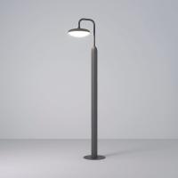 Средние уличные фонари — Садово-парковый светильник Elektrostandard Portal серый (35162/F) купить в 