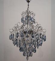 Люстры подвесные — 0989/6 хром-синий купить в 